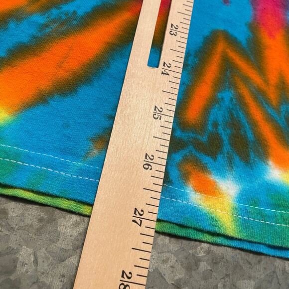 Pacific Wave Surf Shop Santa Cruz California Tie Dye Shirt Mens Large Vintage - Picture 9 of 9